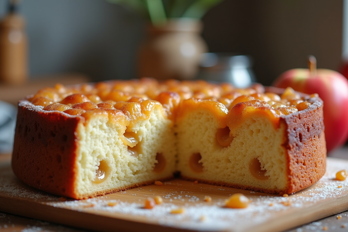 gâteau compote